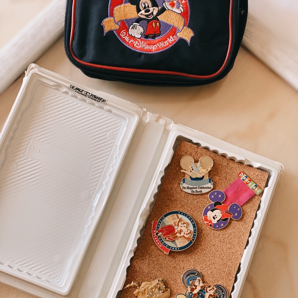Vintage Disney VHS Pin holder